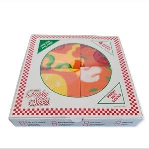 Men's Pizza Funny Funky Socks Pack of 4